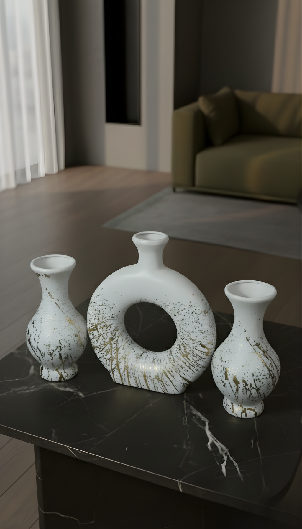 Ivory Gild Orbit Set
