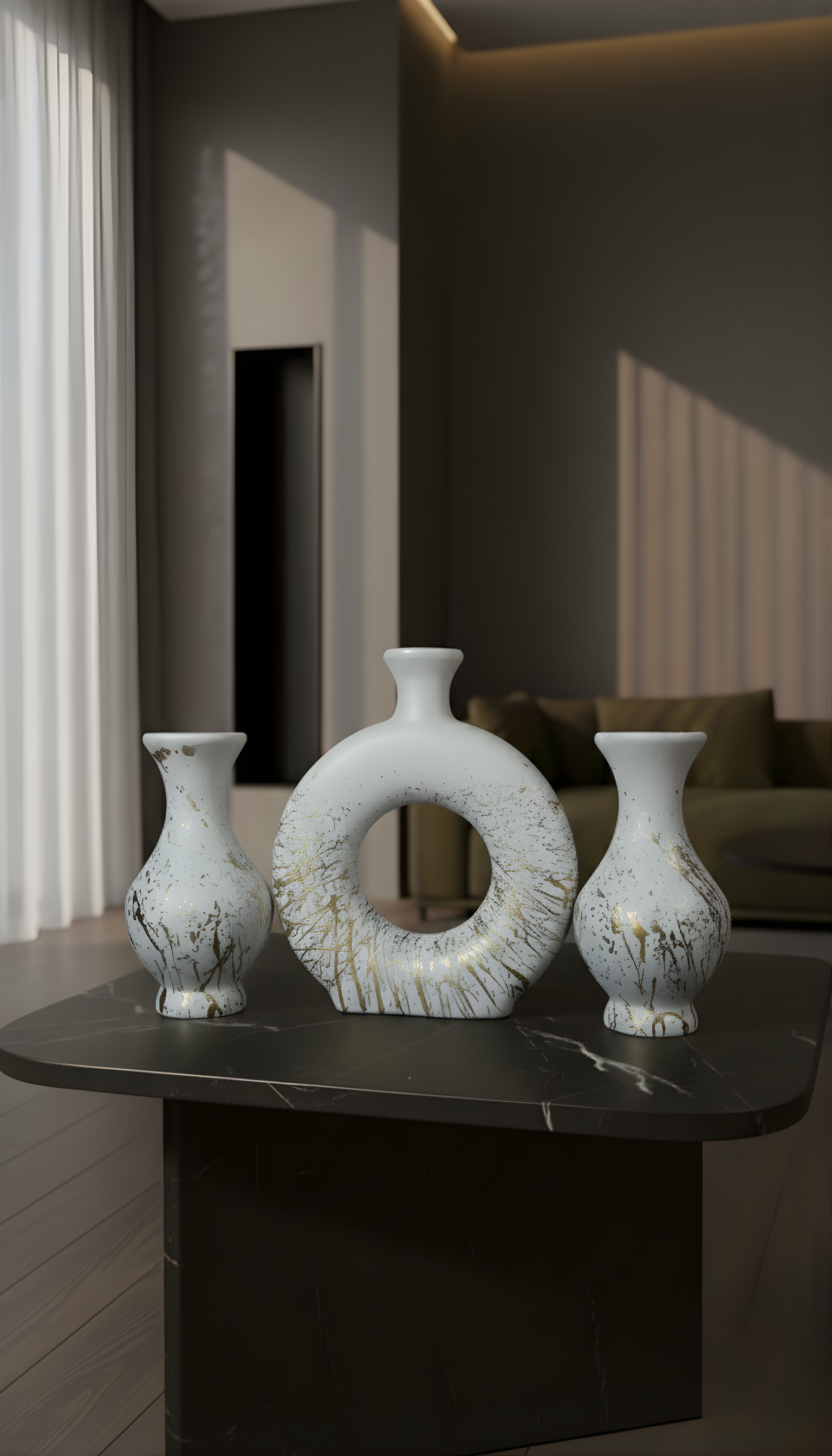 Orbit Composition — Ivory Gild