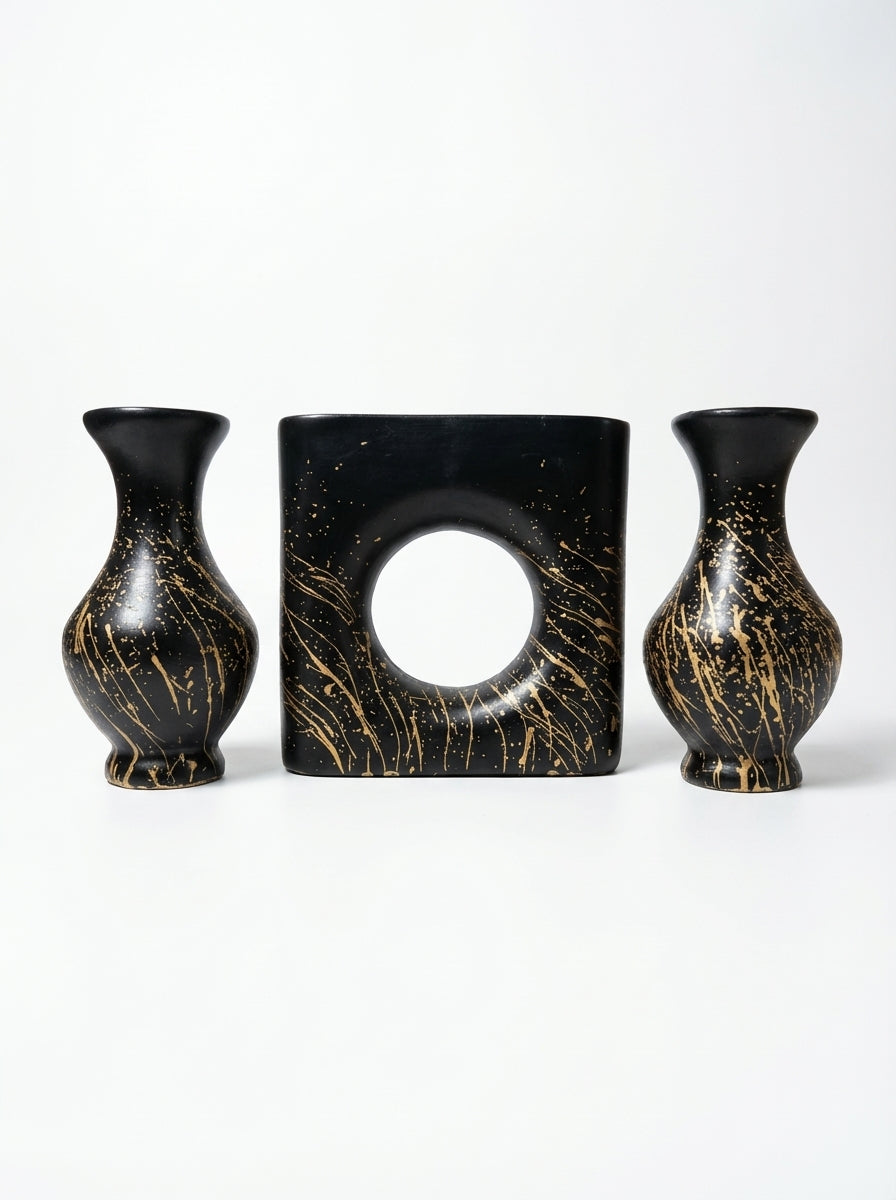 Obsidian Gild Halo Set
