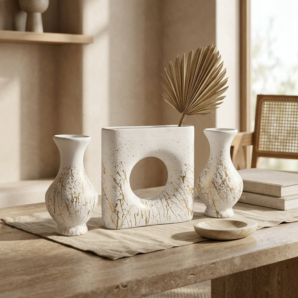 Ivory Halo Set