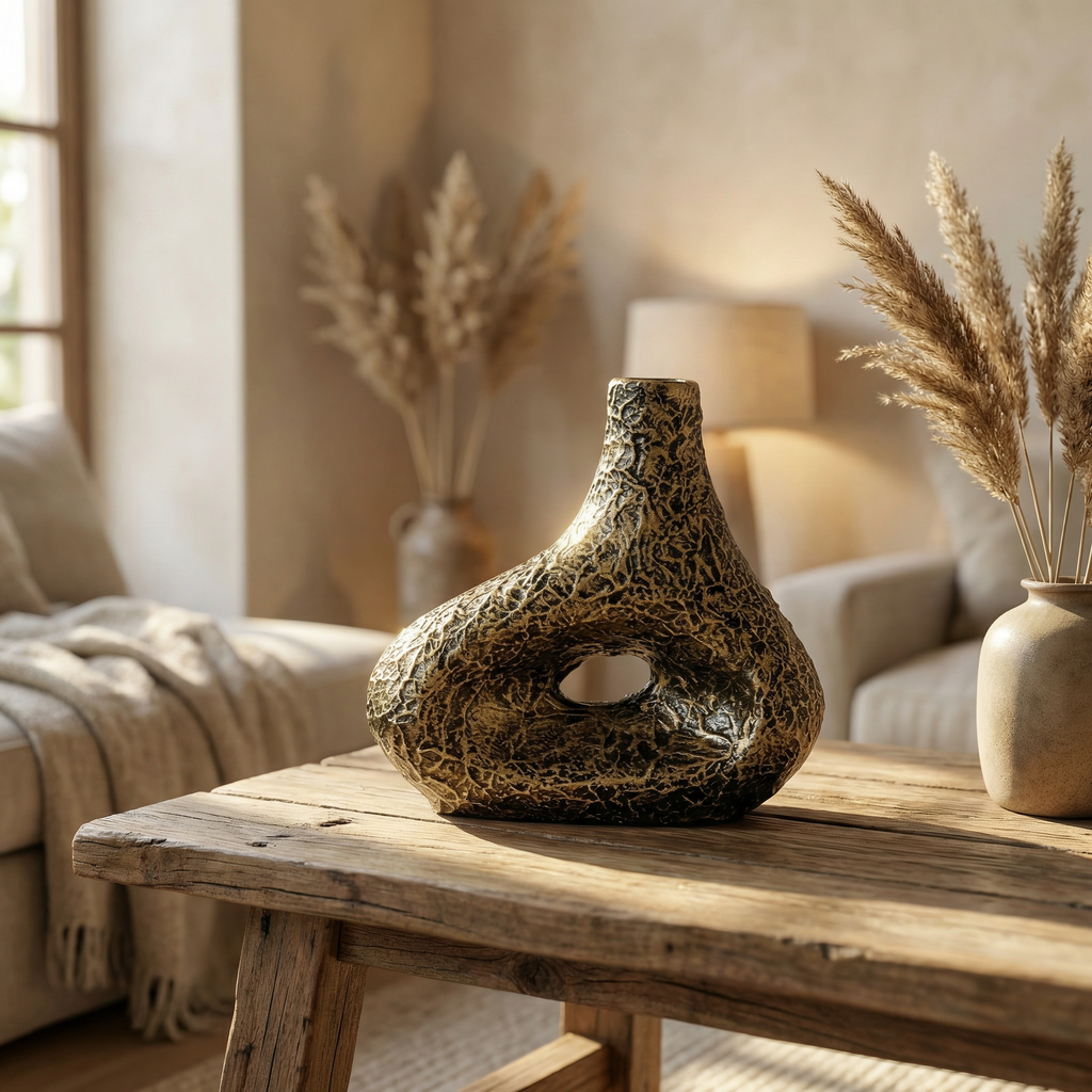 Aureline Relic Void Vase