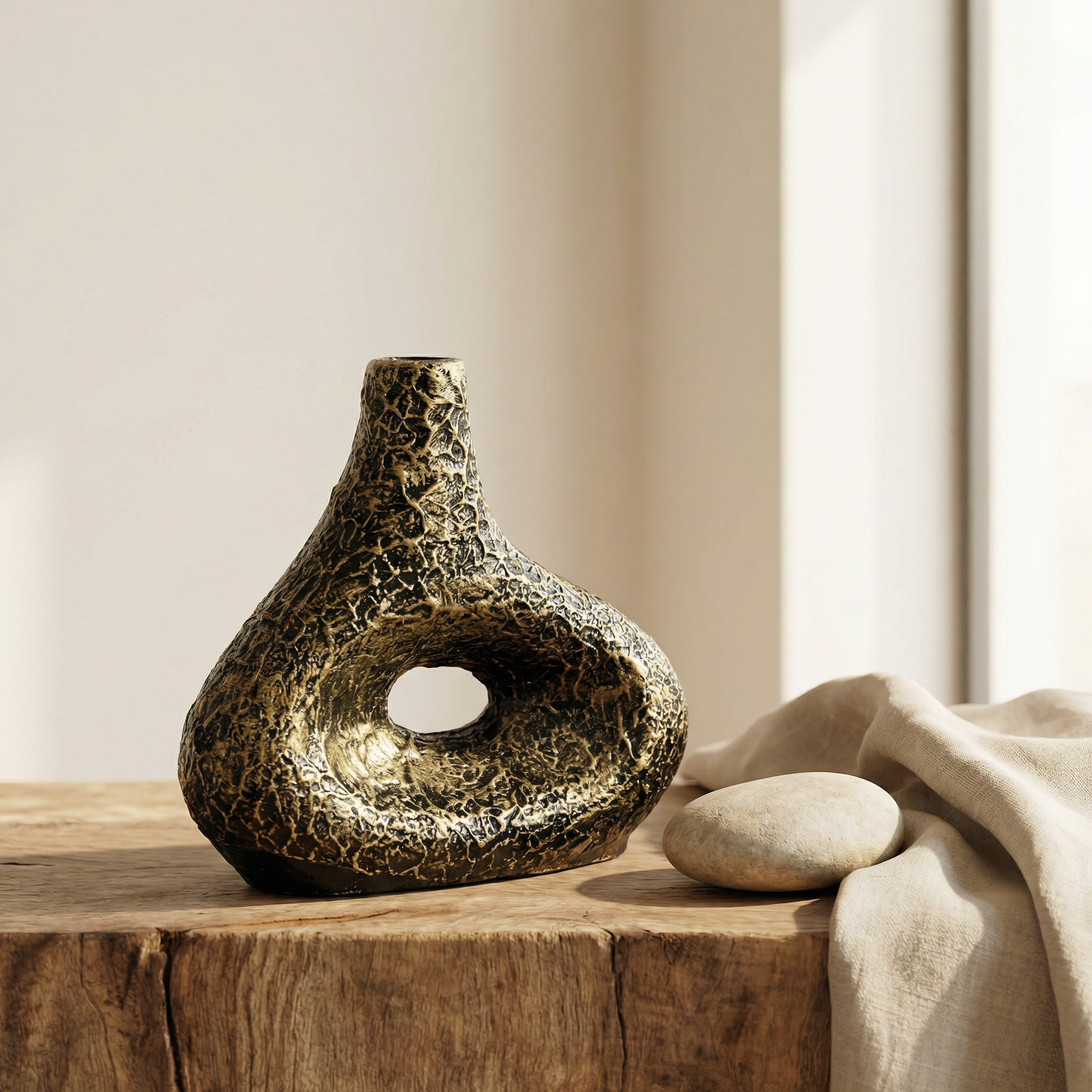 Aureline Relic Void Vase