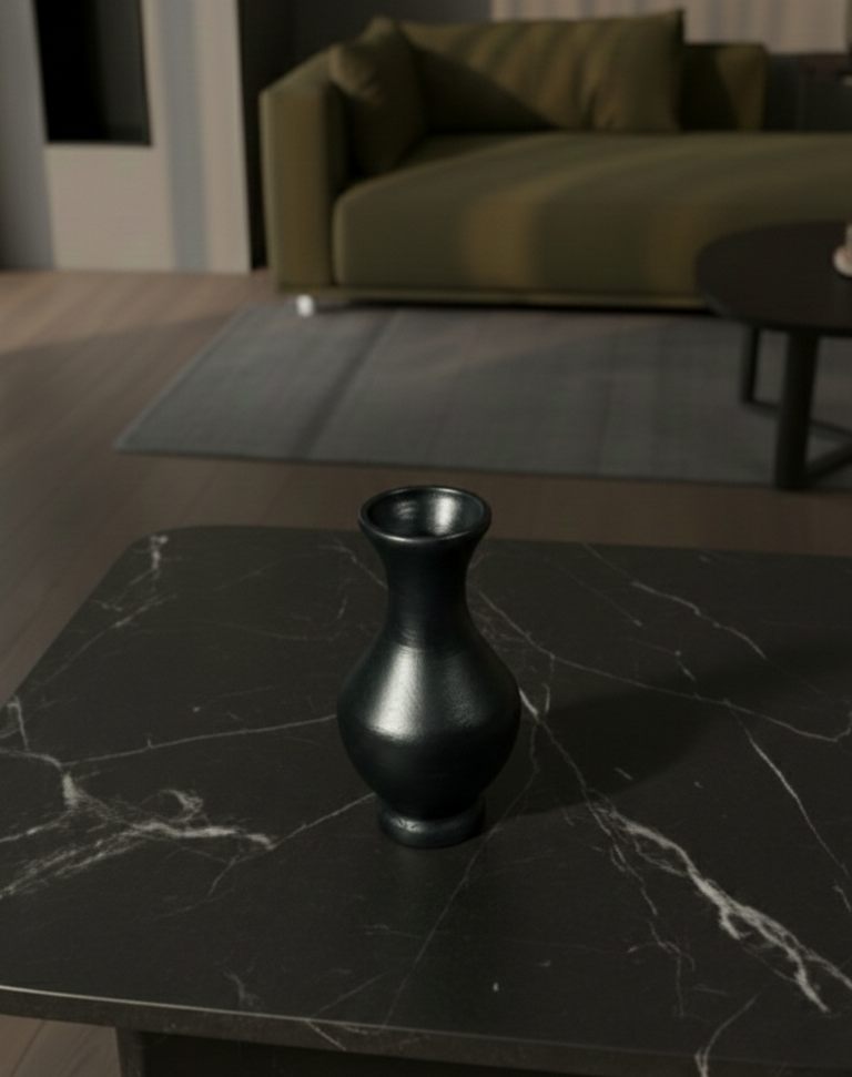 Halo Frame Composition — Black