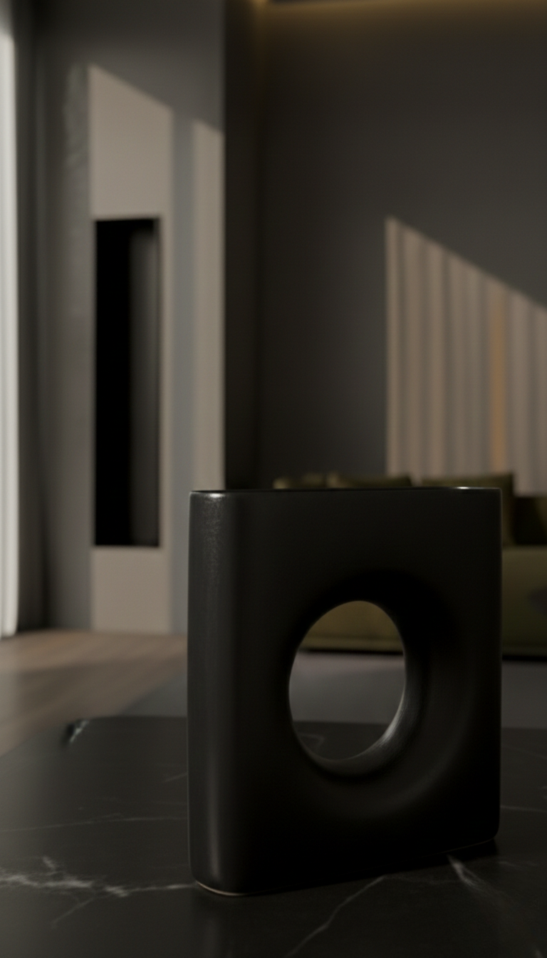 Halo Frame — Black