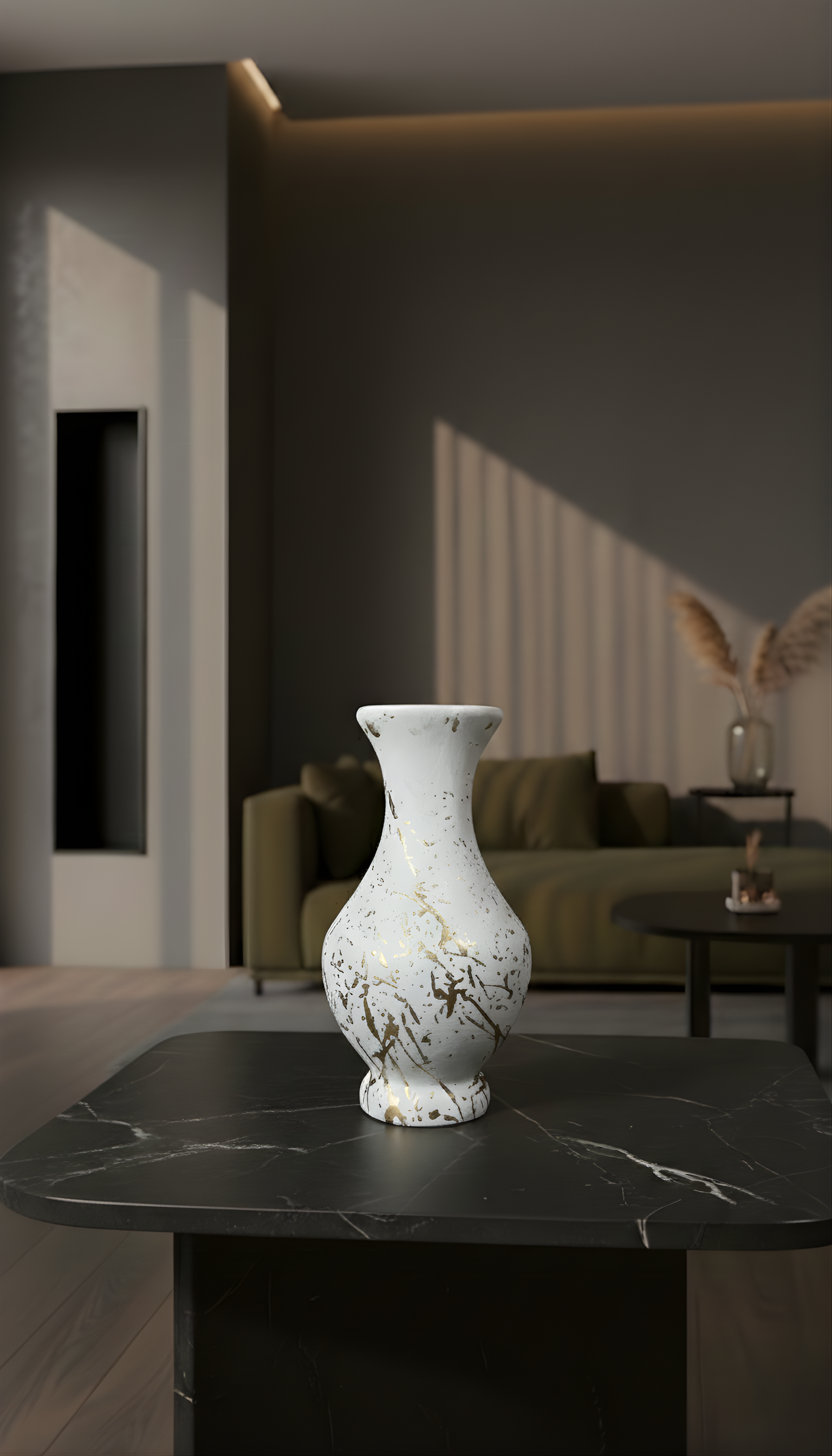 Halo Gild Composition — Ivory