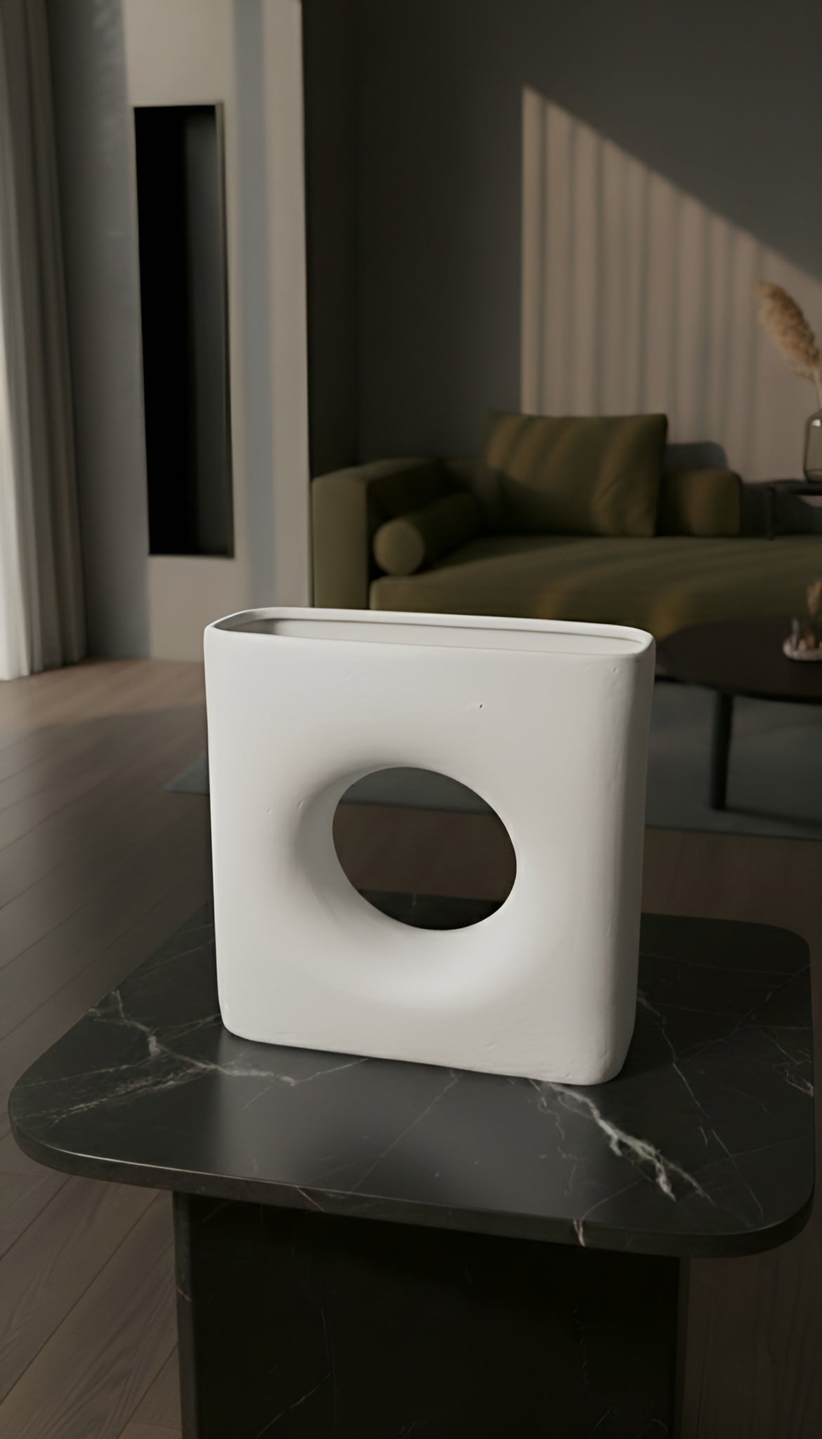 Ivory Halo Vase