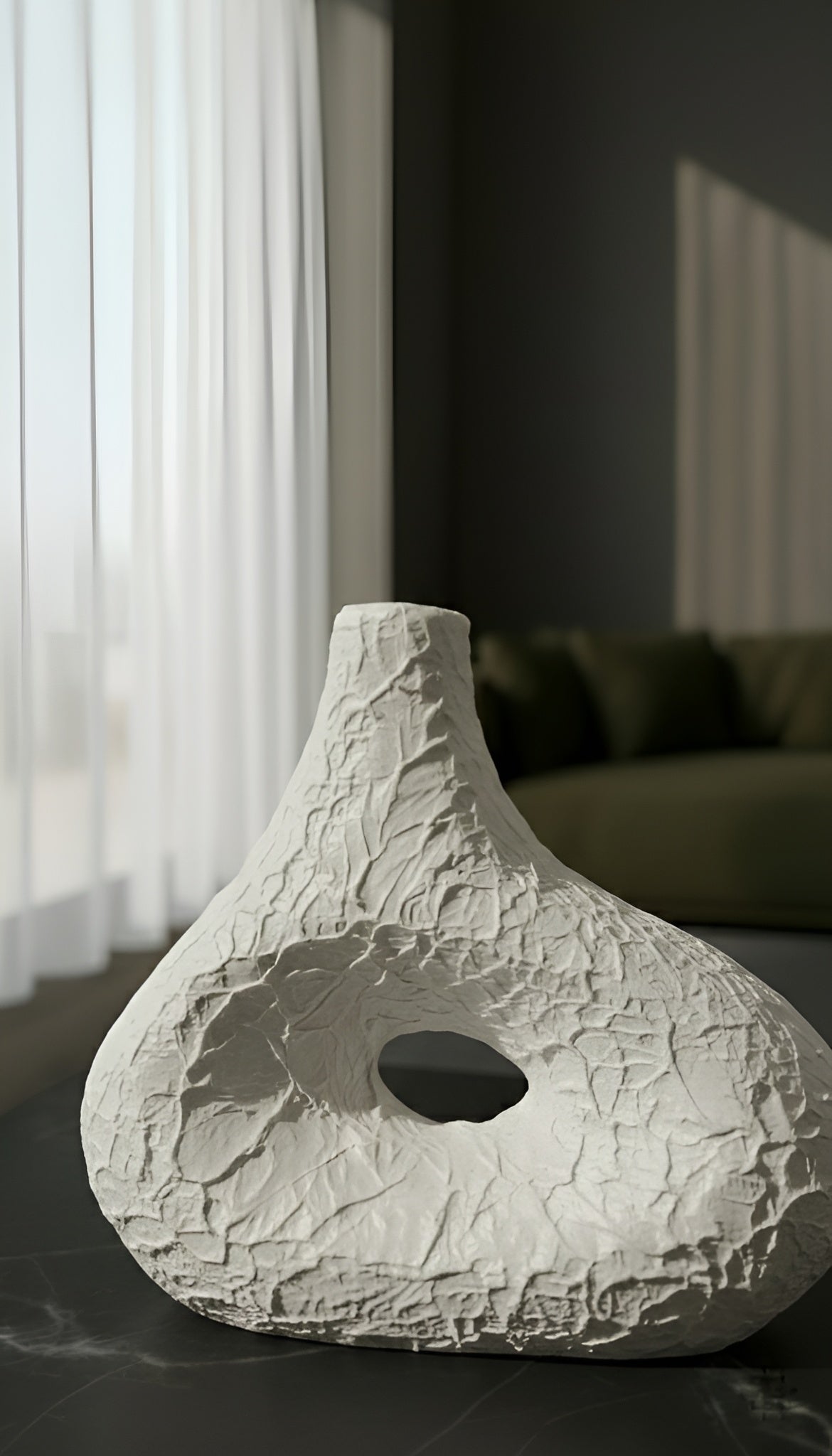 Ivory Void Vase