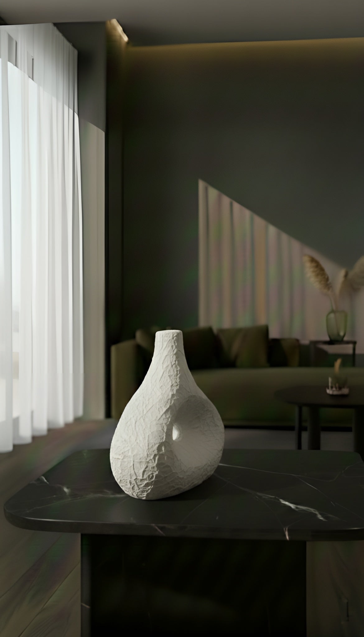 Ivory Void Vase
