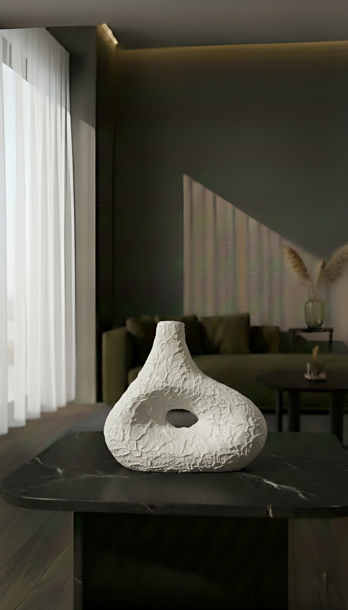 Ivory Void Vase